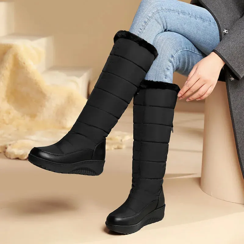 GLORIA | Knee-High Down Winter Boots