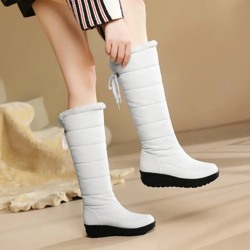 GLORIA | Knee-High Down Winter Boots