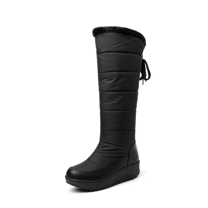 GLORIA | Knee-High Down Winter Boots
