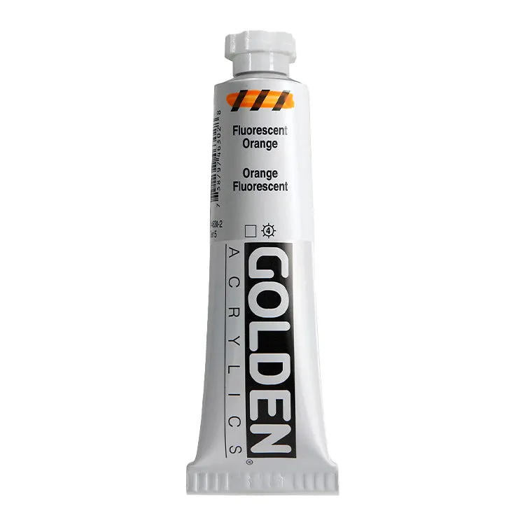 Golden Heavy Body Fluorescent & Phosphorescent Colors 2oz