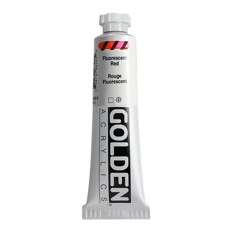 Golden Heavy Body Fluorescent & Phosphorescent Colors 2oz