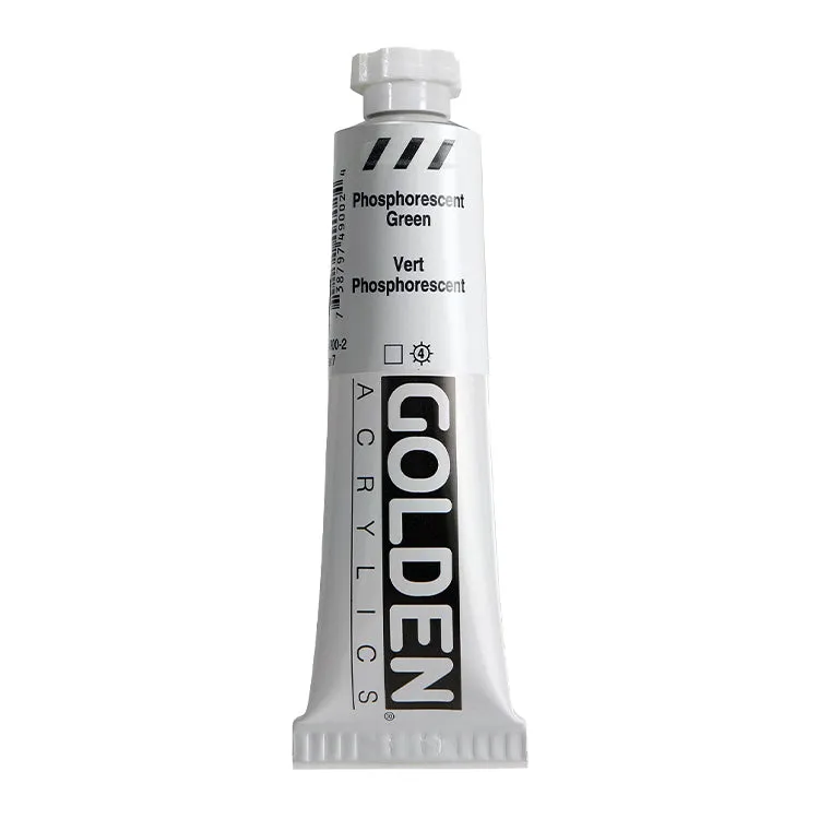 Golden Heavy Body Fluorescent & Phosphorescent Colors 2oz