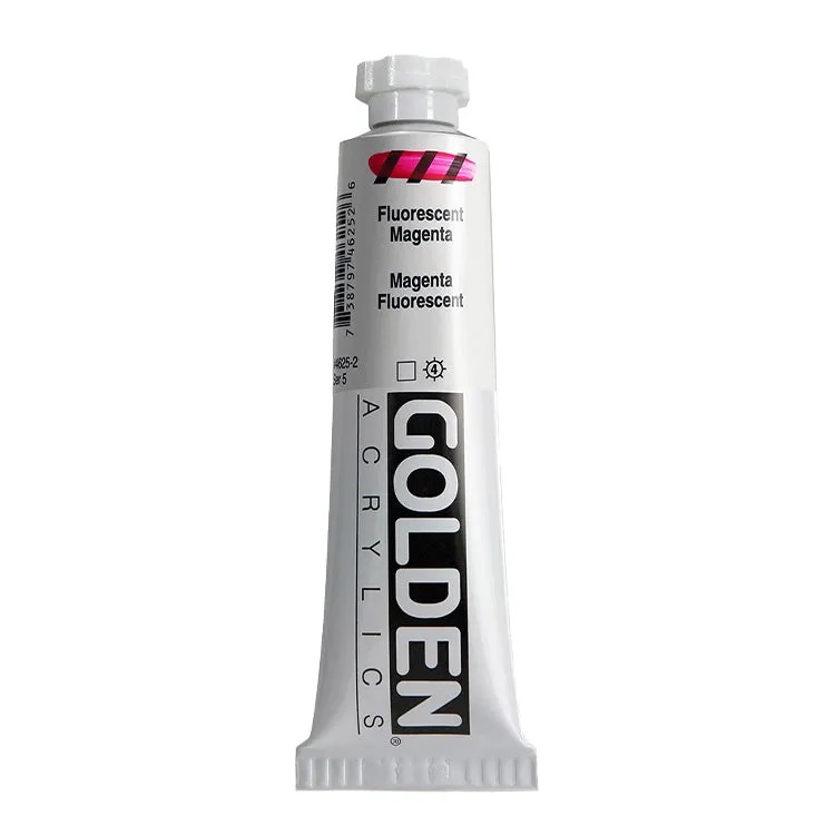 Golden Heavy Body Fluorescent & Phosphorescent Colors 2oz
