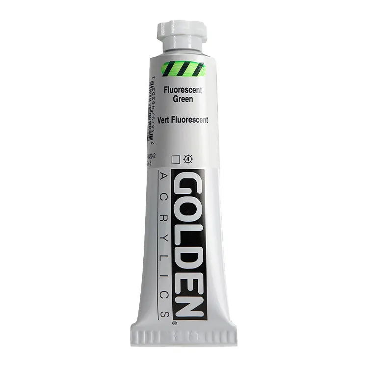 Golden Heavy Body Fluorescent & Phosphorescent Colors 2oz
