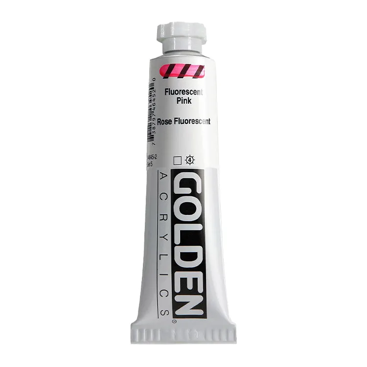 Golden Heavy Body Fluorescent & Phosphorescent Colors 2oz
