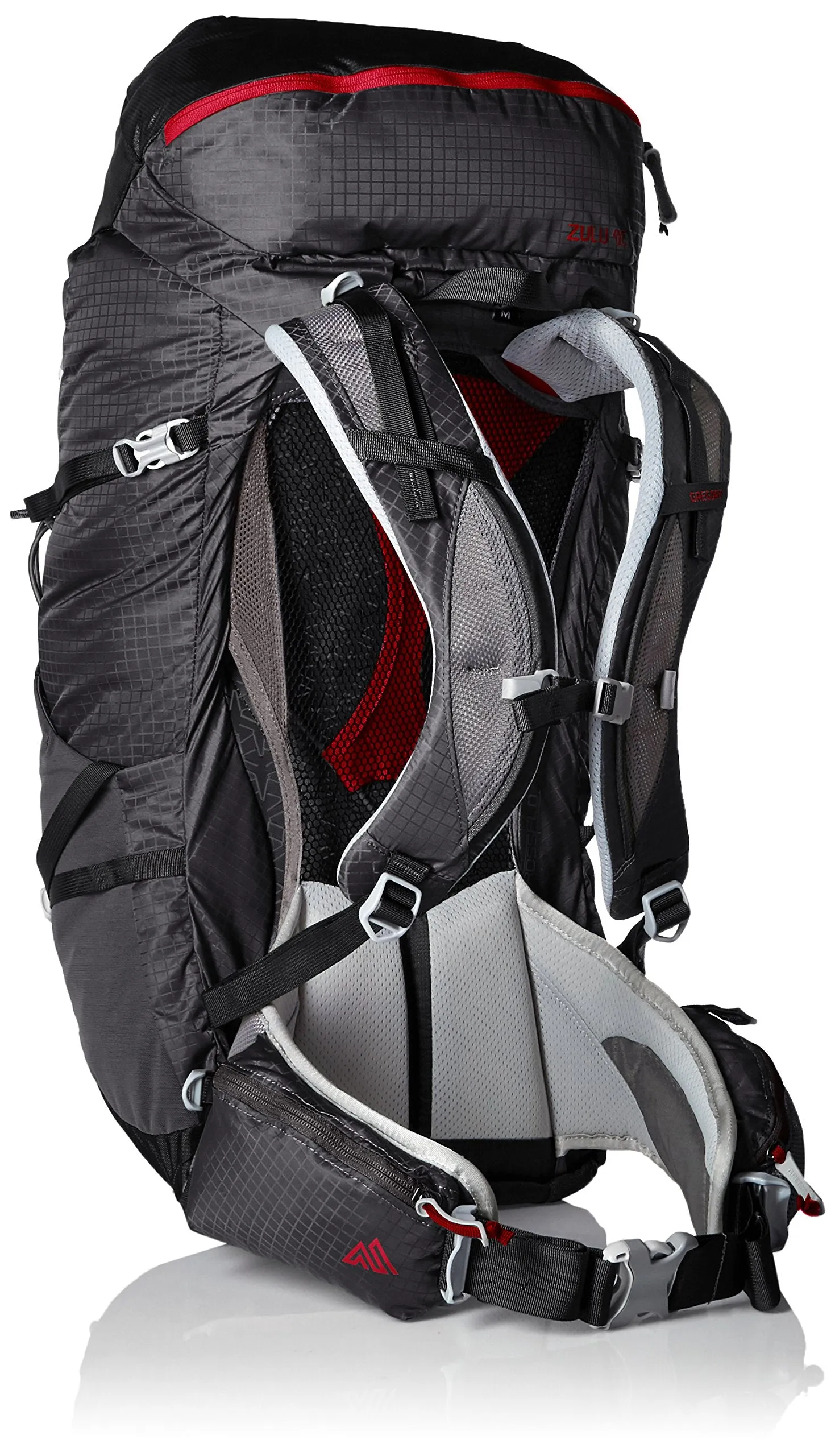 Gregory Mountain Products Zulu 40 Liter Men's Backpack, Feldspar Grey, Medium