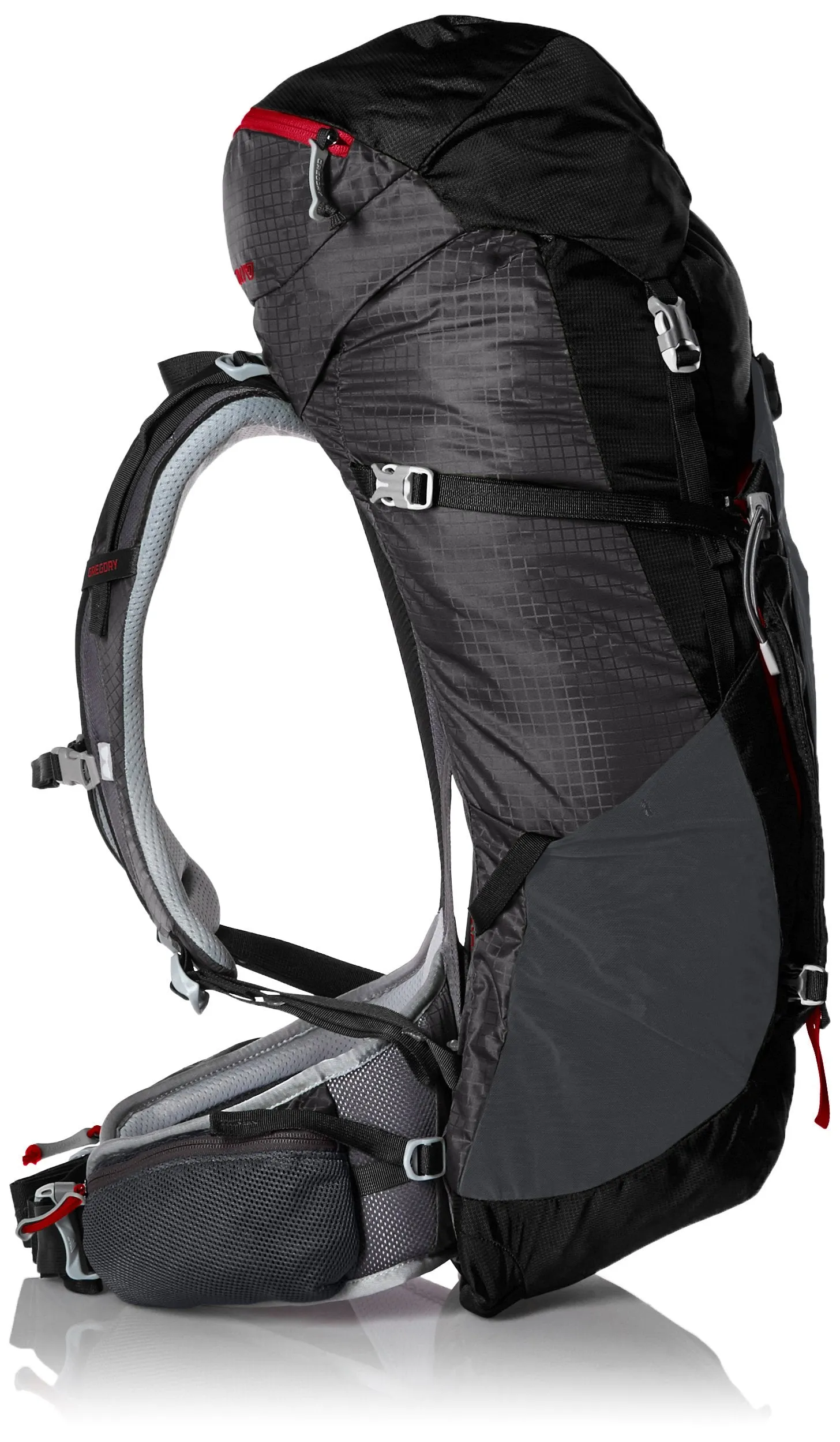 Gregory Mountain Products Zulu 40 Liter Men's Backpack, Feldspar Grey, Medium