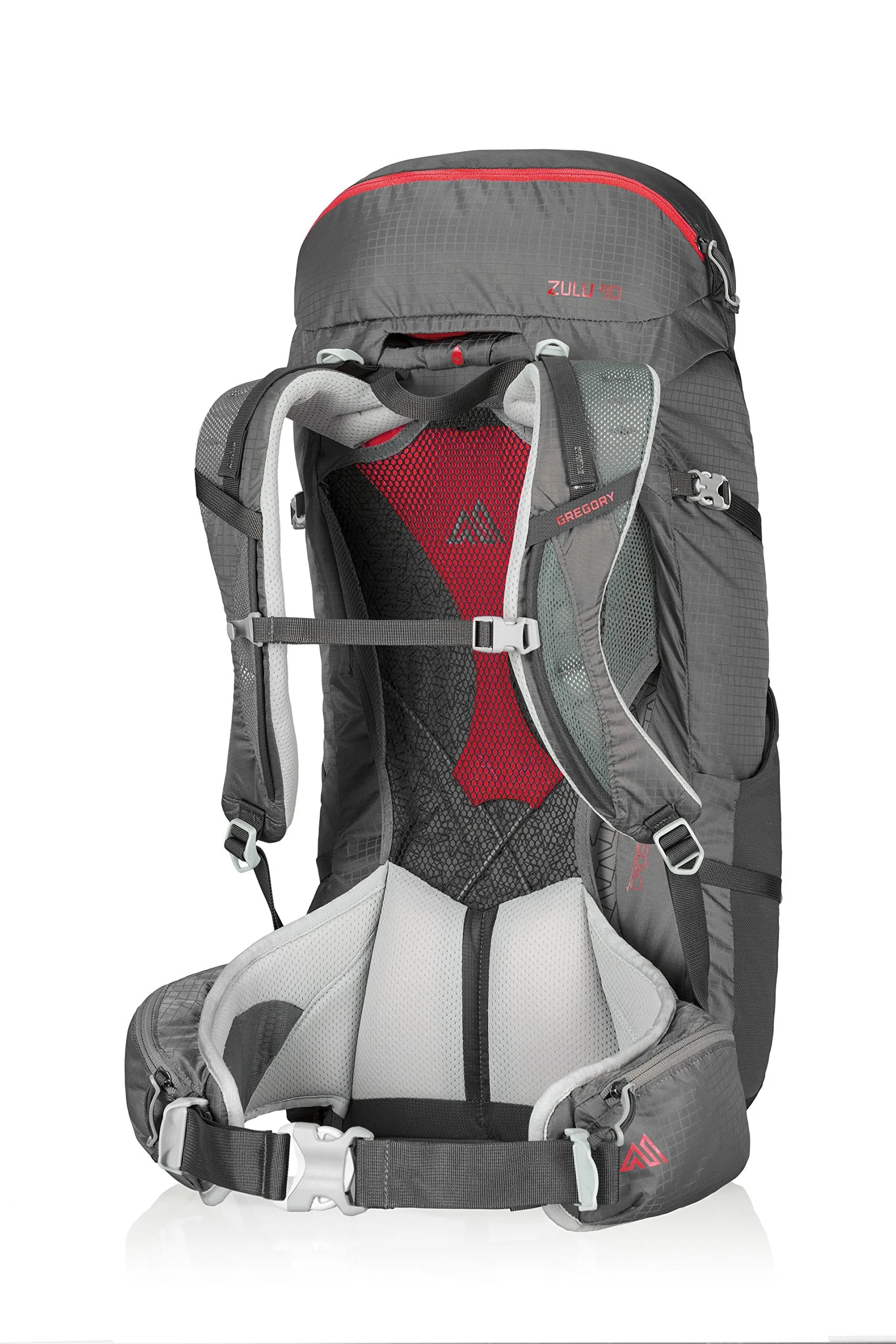 Gregory Mountain Products Zulu 40 Liter Men's Backpack, Feldspar Grey, Medium