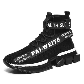 High-top sports shoes