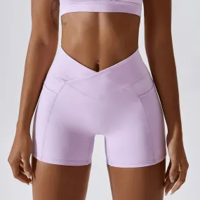 High Waist Fitness Shorts Women Tight Cycling Yoga Shorts