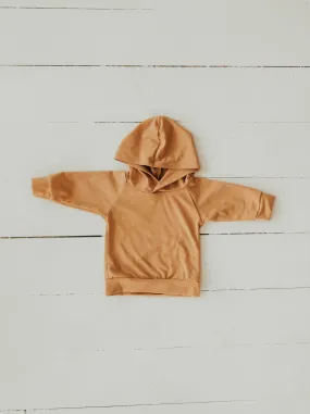 Hoodie in Camel