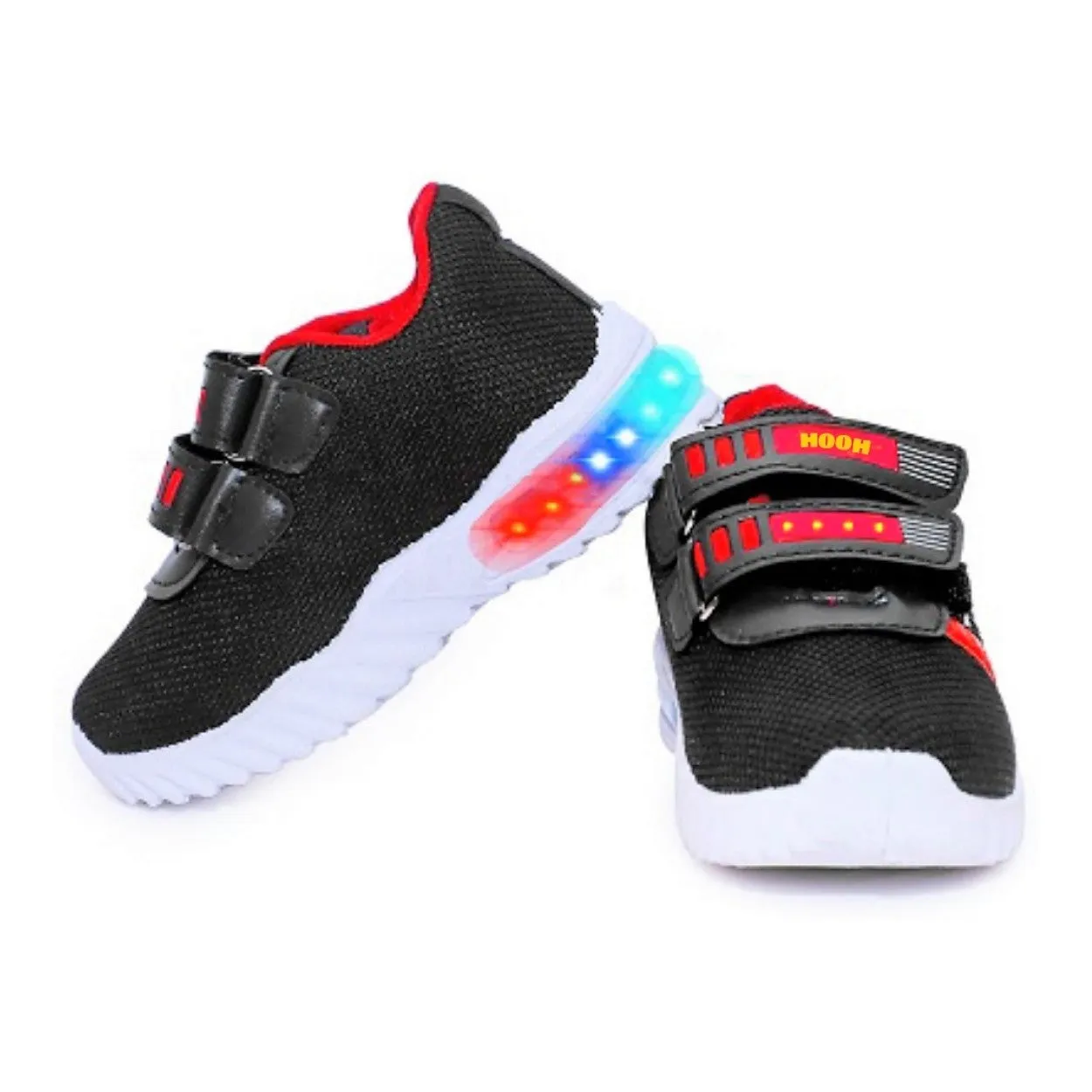 HOOH Kids Canvas LED Shoes for Boys and Girls HOOH 3