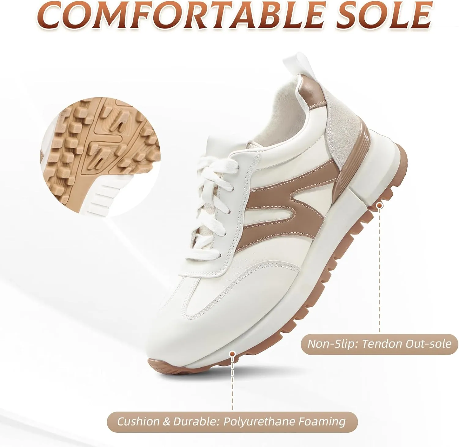 IXU 2024 Sneakers for Women Casual Walking Shoes Comfortable Tennis Running Fashion Shoes