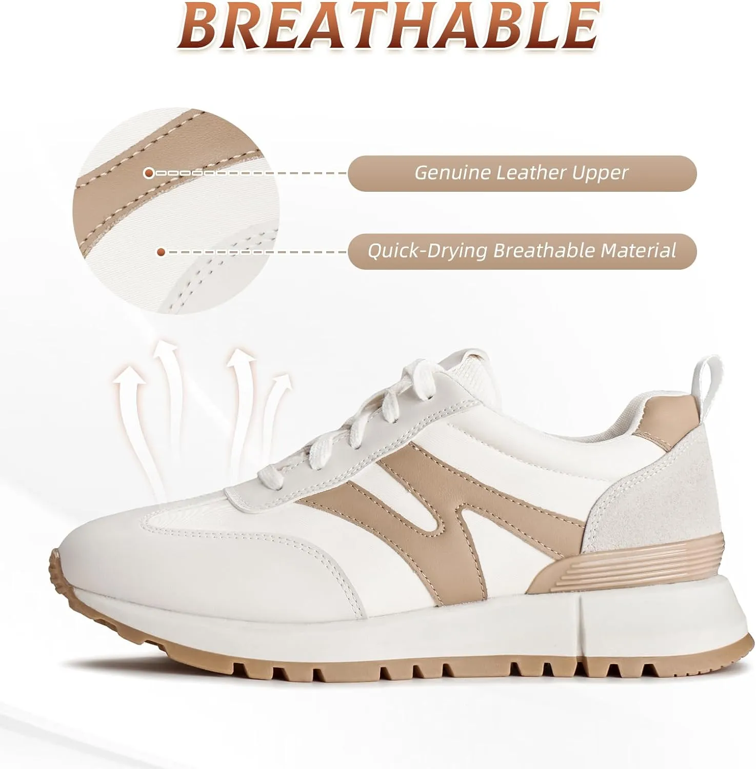 IXU 2024 Sneakers for Women Casual Walking Shoes Comfortable Tennis Running Fashion Shoes
