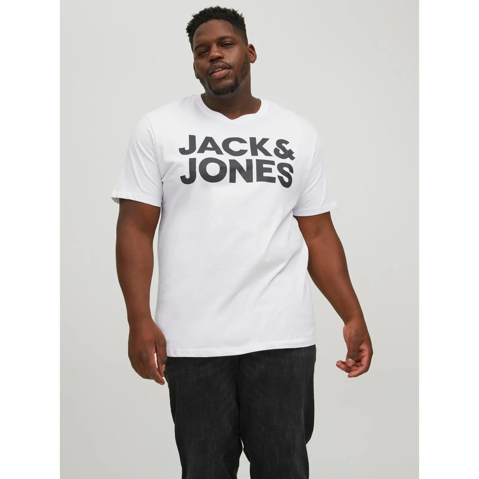 Jack & Jones Mens Corp Big & Tall Short Sleeve T-Shirt