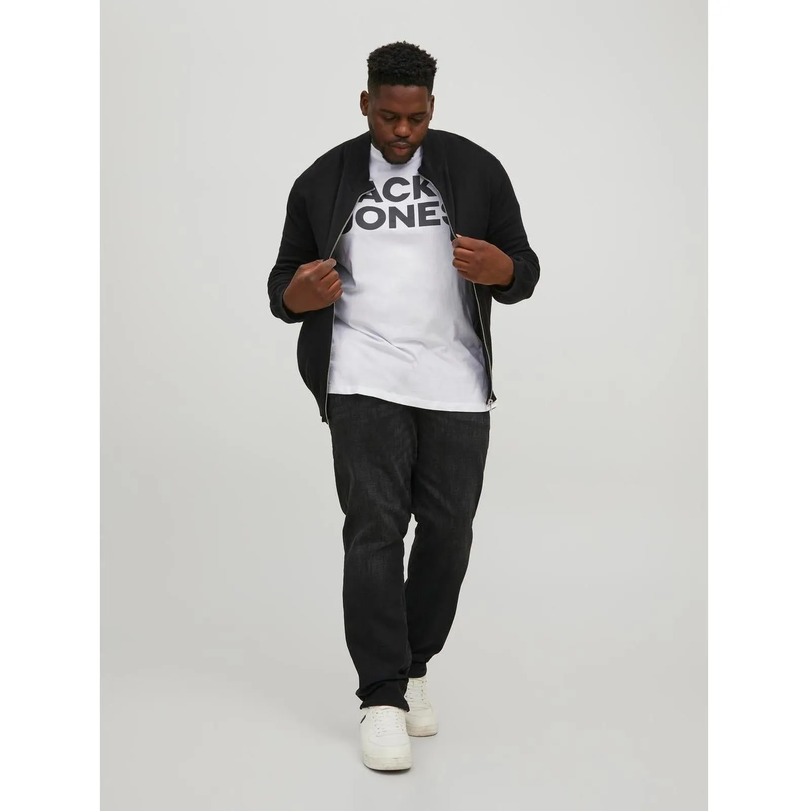 Jack & Jones Mens Corp Big & Tall Short Sleeve T-Shirt