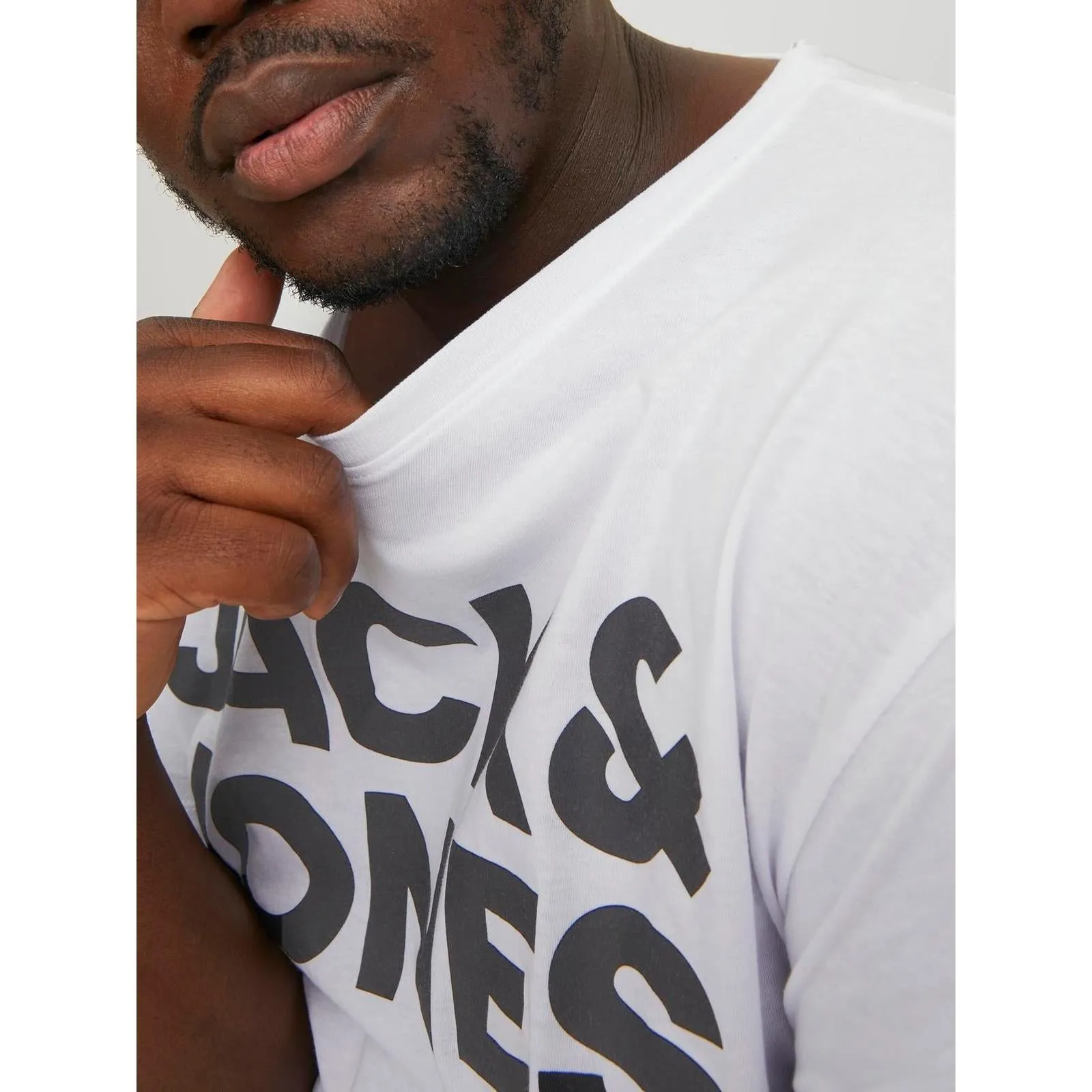 Jack & Jones Mens Corp Big & Tall Short Sleeve T-Shirt
