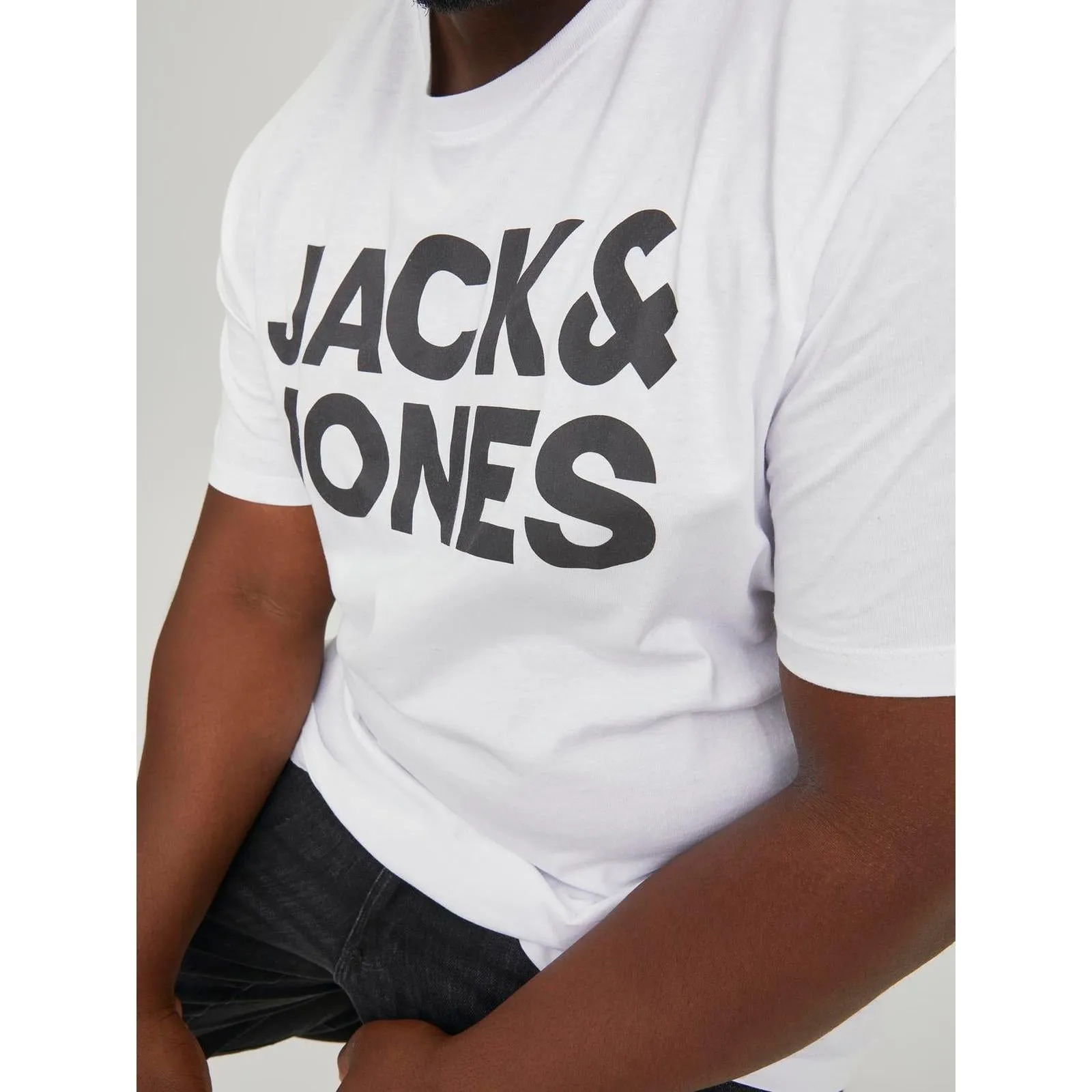 Jack & Jones Mens Corp Big & Tall Short Sleeve T-Shirt
