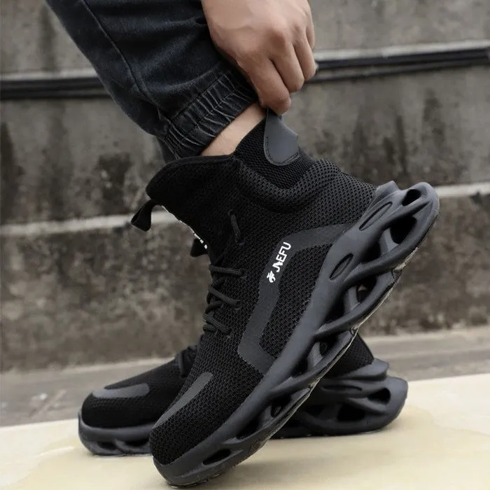 JEFU - Steel toe work shoes for men