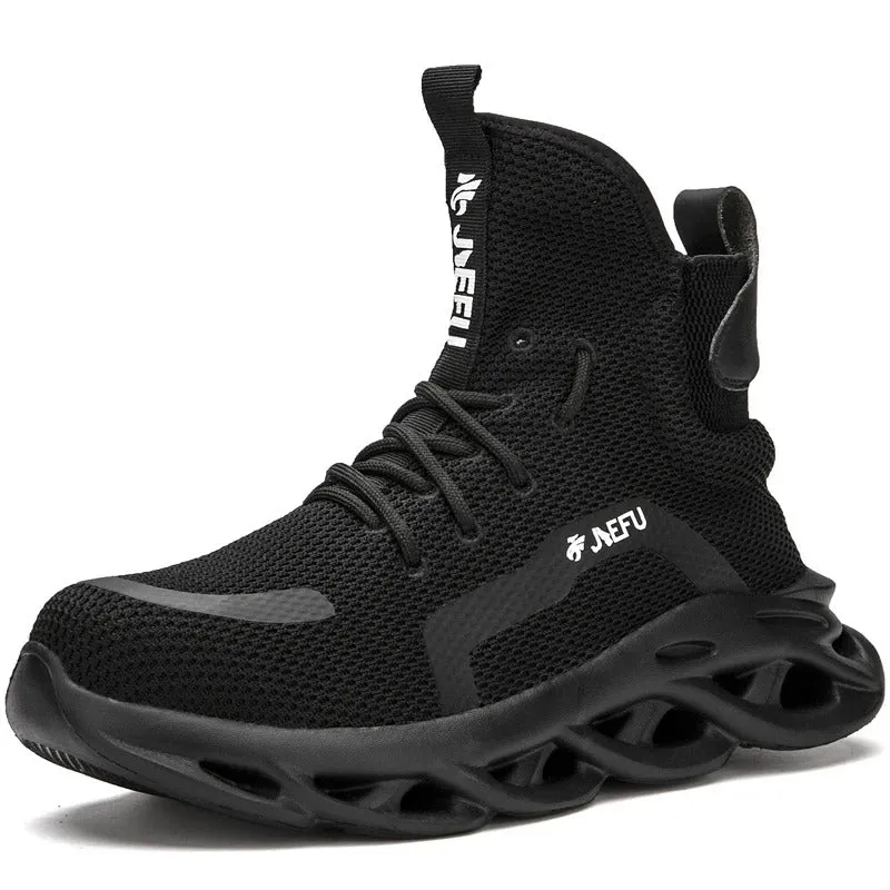 JEFU - Steel toe work shoes for men