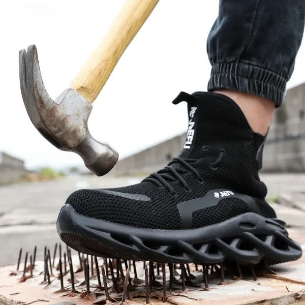 JEFU - Steel toe work shoes for men