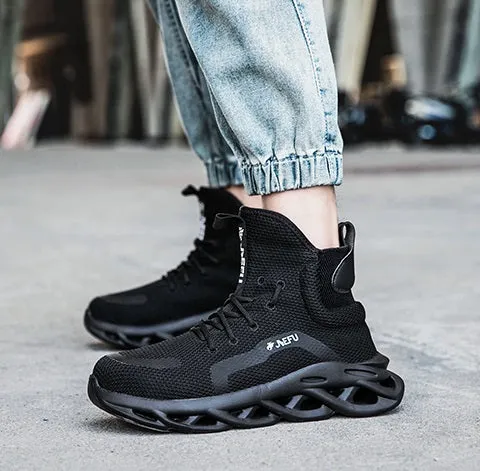 JEFU - Steel toe work shoes for men