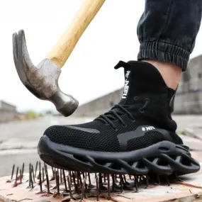 JEFU - Steel toe work shoes for men