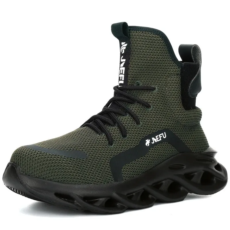 JEFU - Steel toe work shoes for men