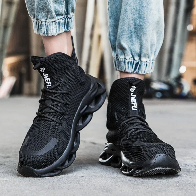 JEFU - Steel toe work shoes for men