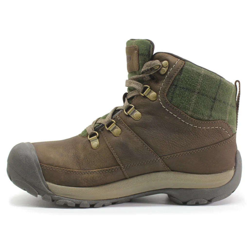 Keen Kaci III Mid Waterproof Leather & Textile Women's Snow Boots