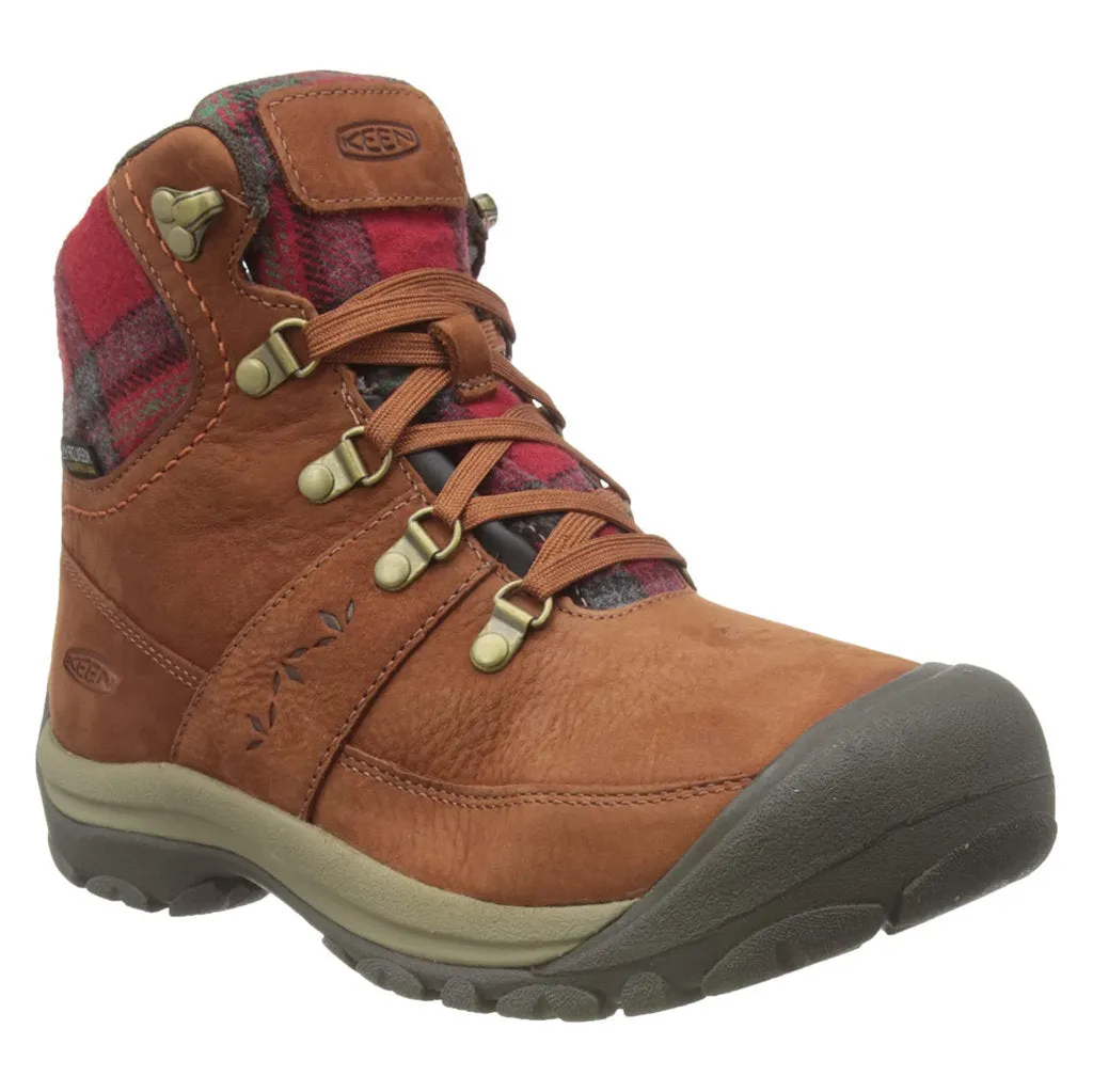 Keen Kaci III Mid Waterproof Leather & Textile Women's Snow Boots