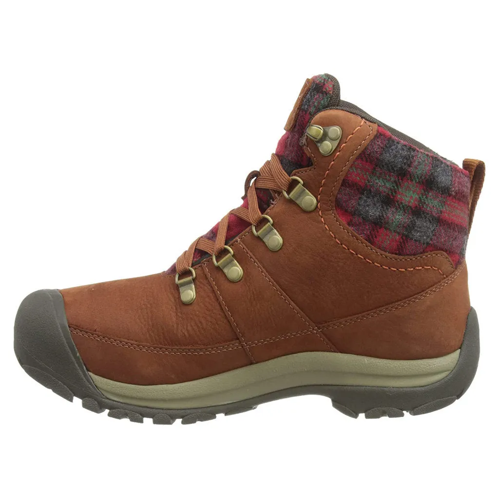 Keen Kaci III Mid Waterproof Leather & Textile Women's Snow Boots