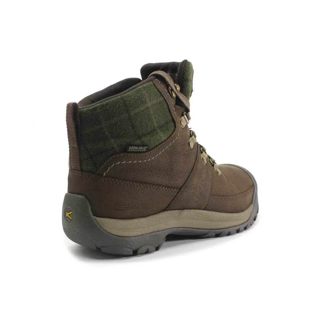 Keen Kaci III Mid Waterproof Leather & Textile Women's Snow Boots