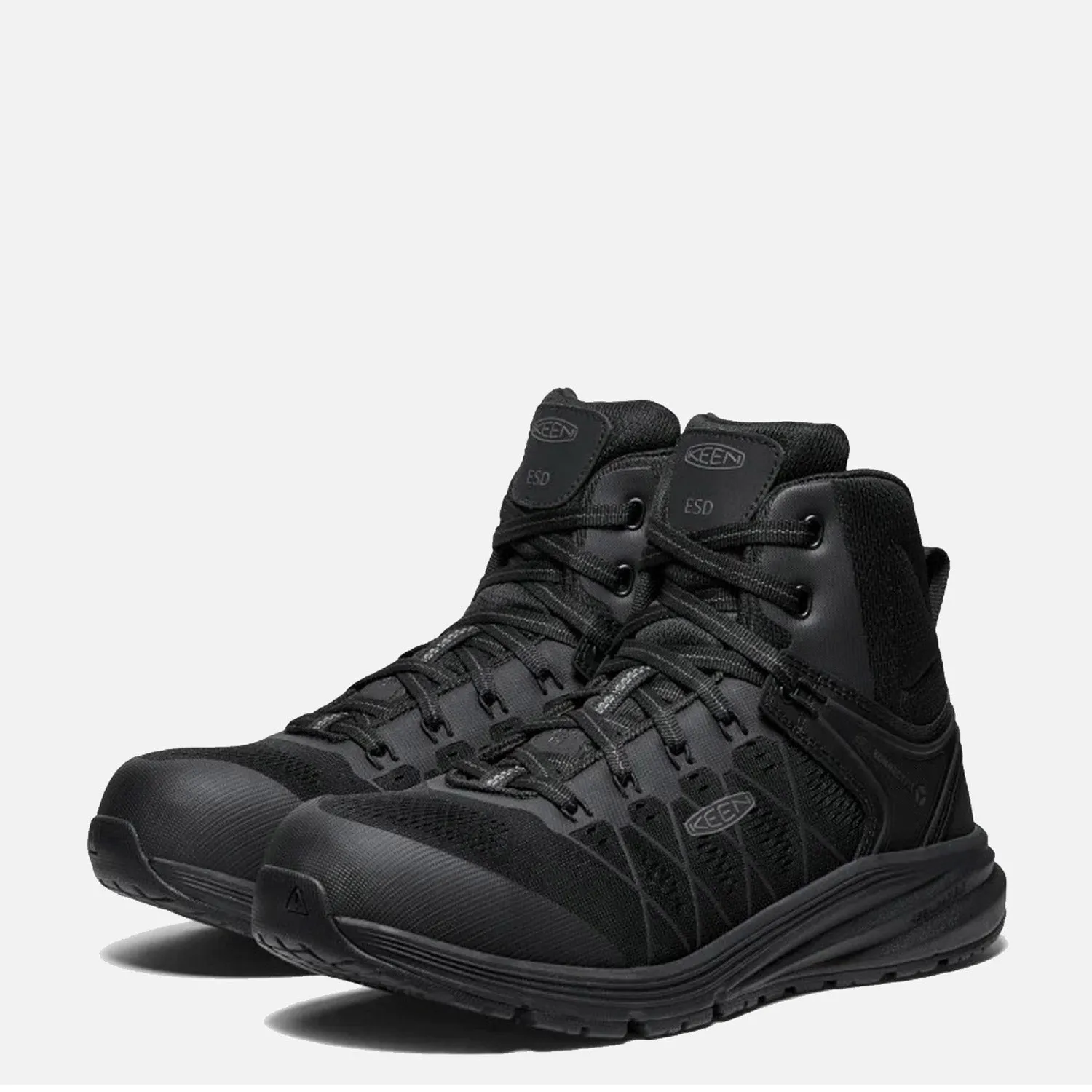 KEEN Men's Utility Vista Energy Carbon Toe Mid Work Boot
