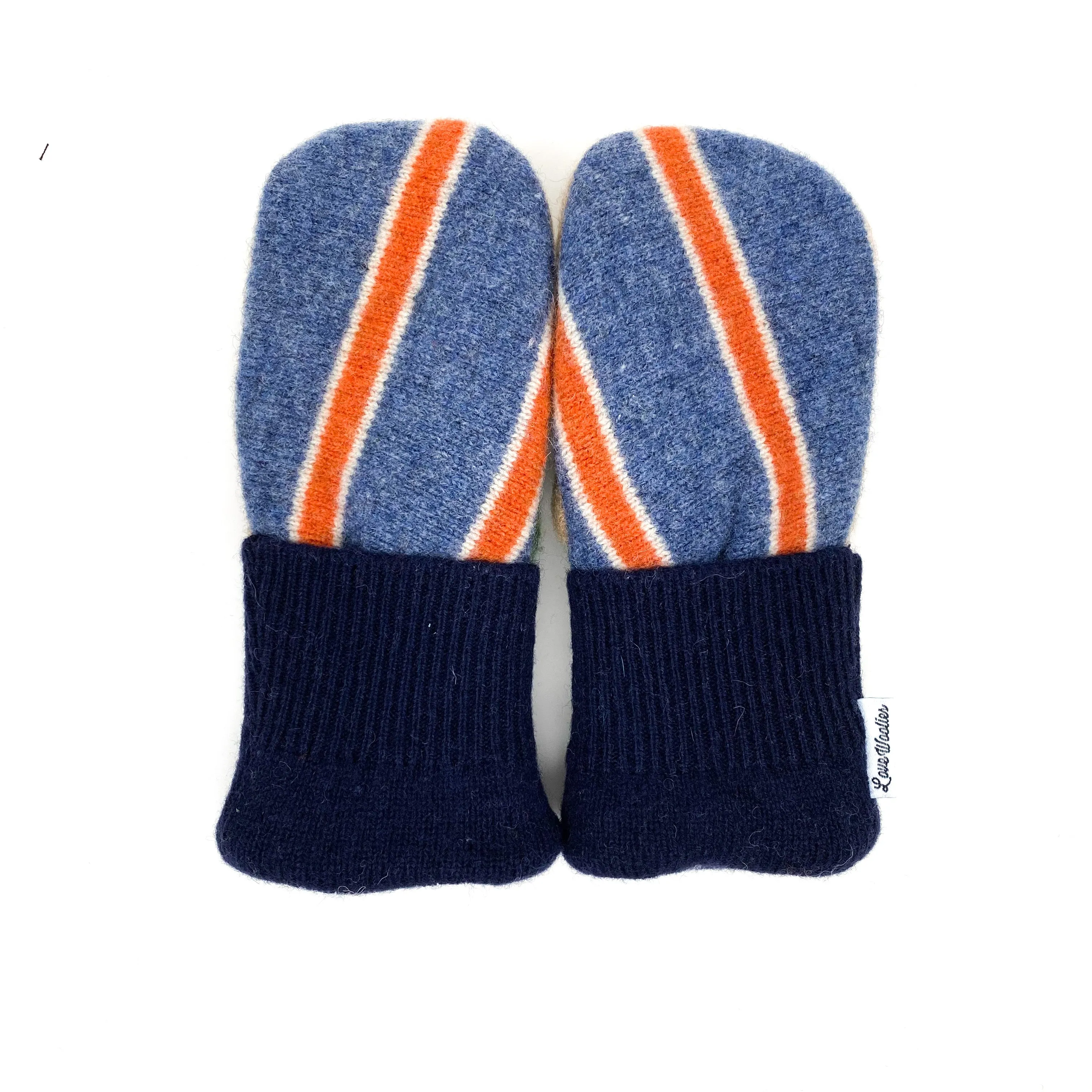 Large Kid's Wool Sweater Mittens | Warm Day