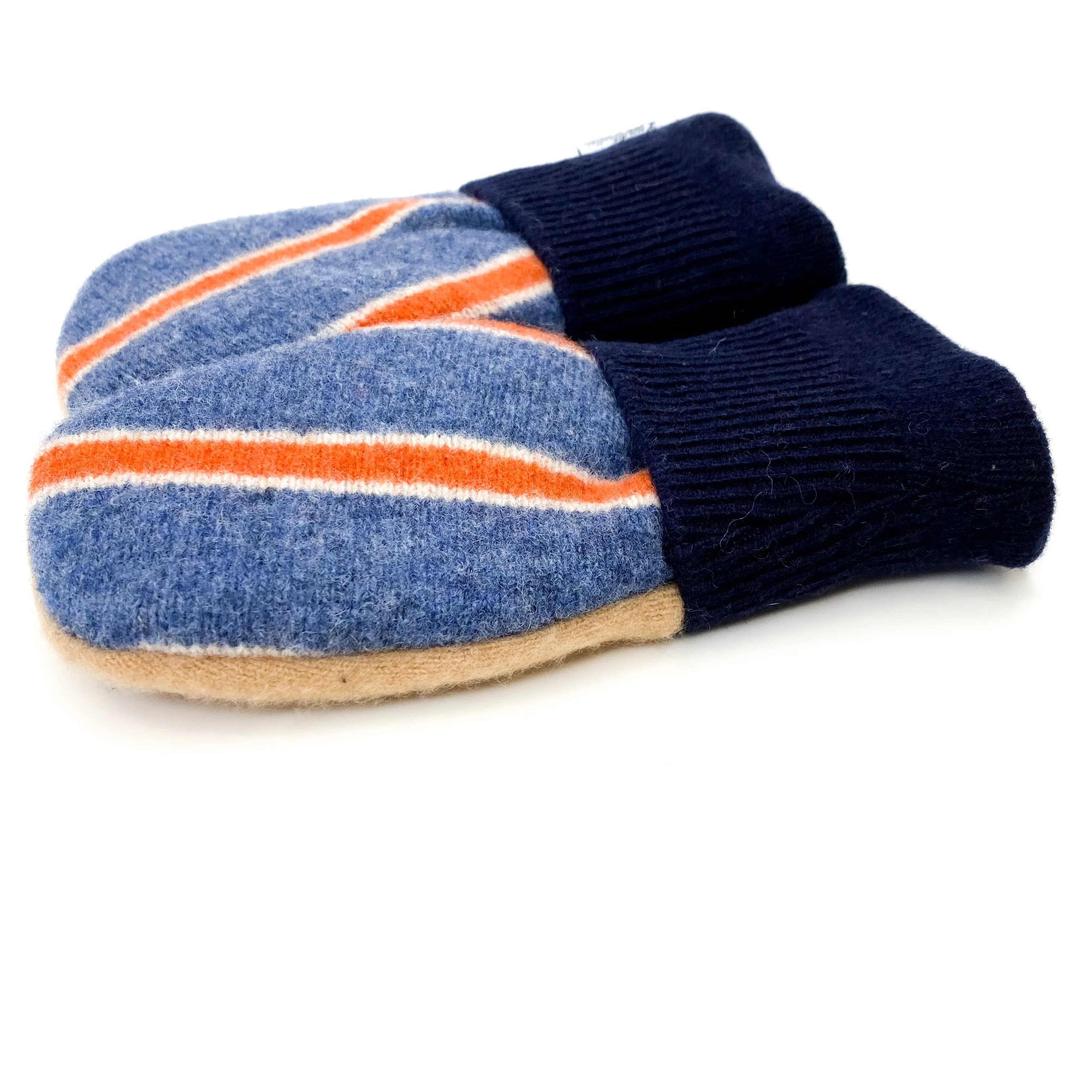 Large Kid's Wool Sweater Mittens | Warm Day