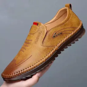 Leather Business Non Slip Breathable Shoes