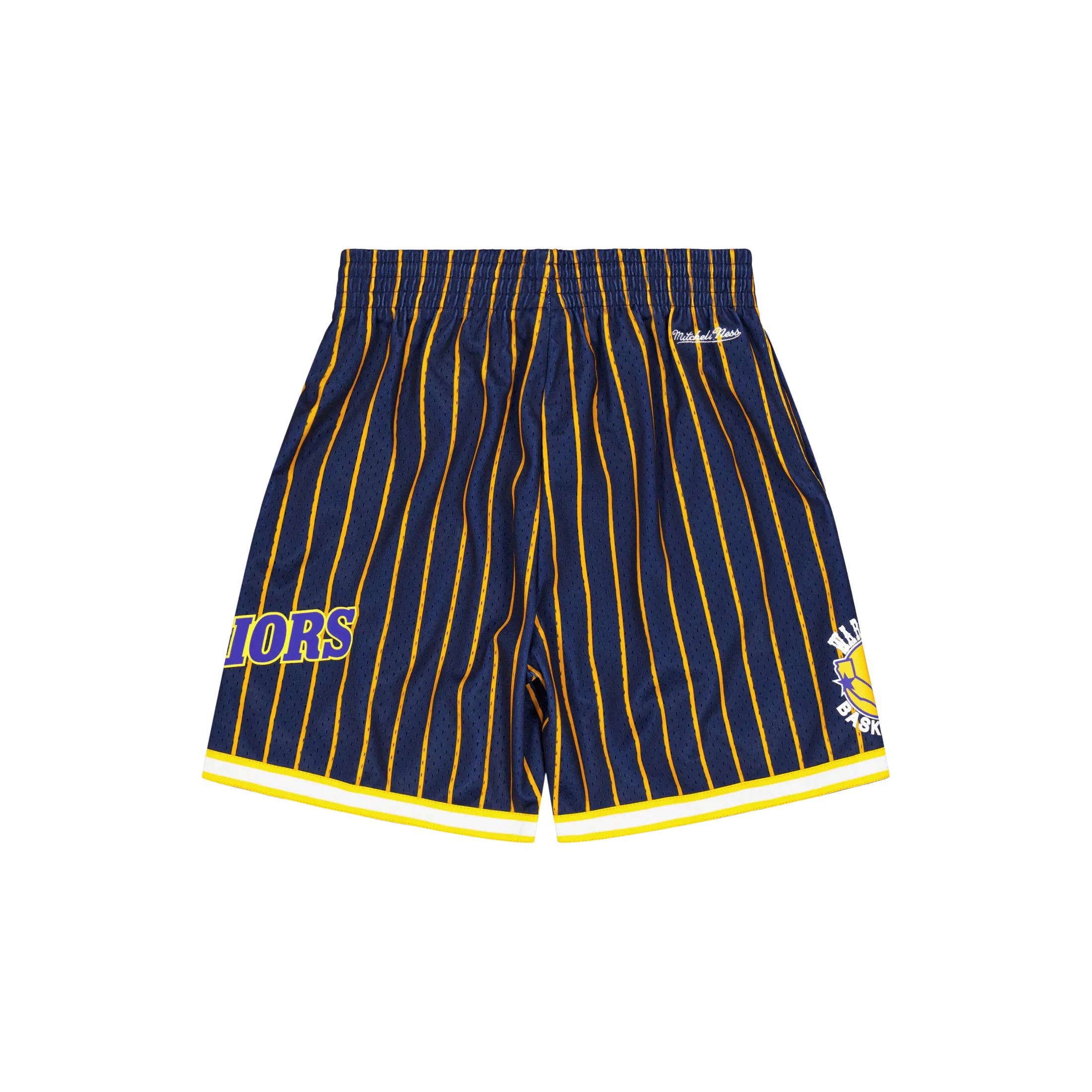 M&n City Collection Mesh Short Navy/gold