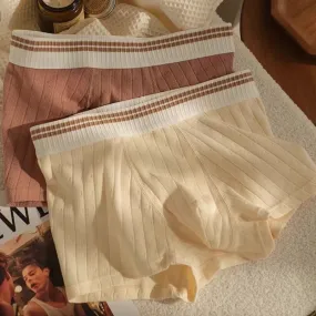 Men's Cotton Mid-Waist Breathable Boxers