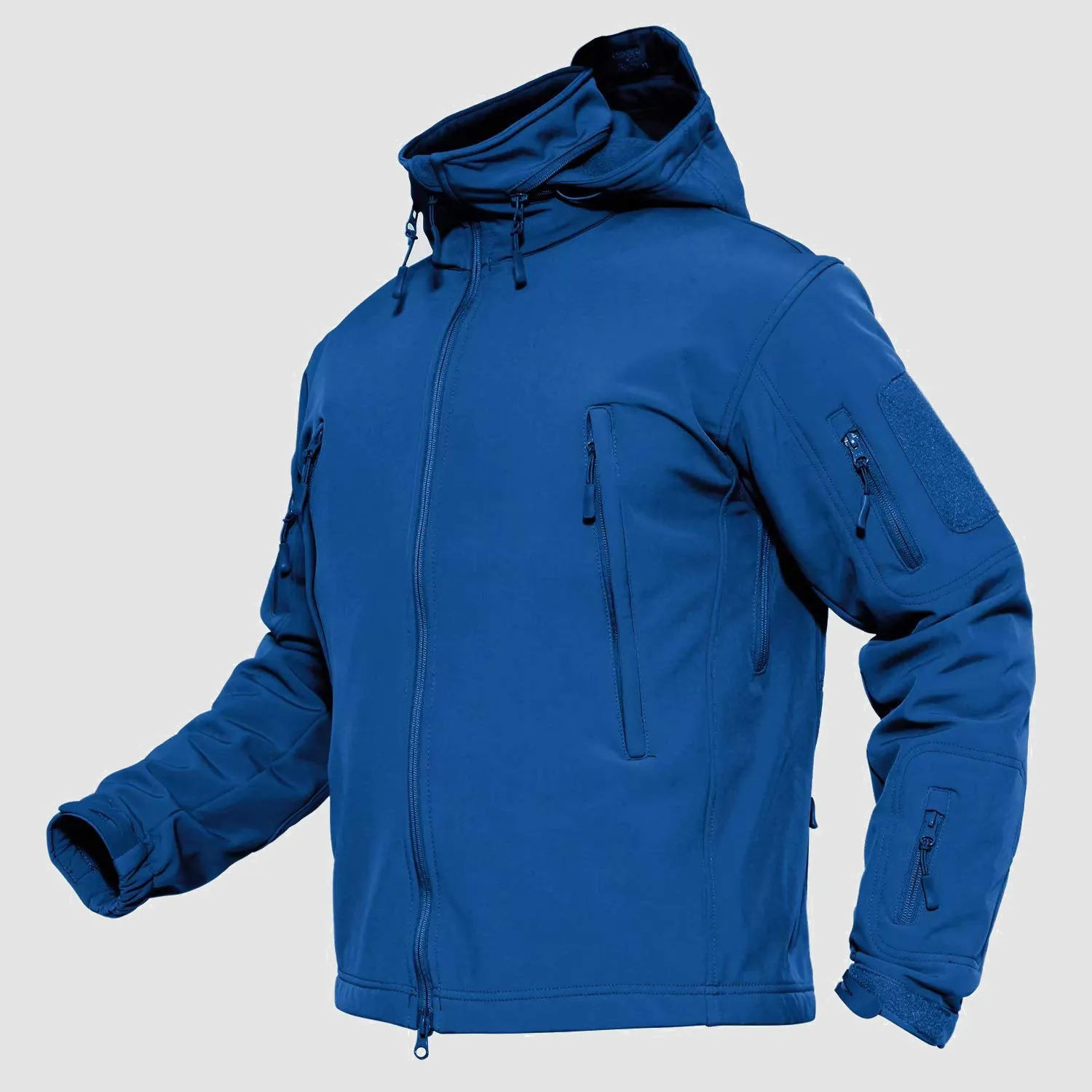 Men's Water Resistant Tactical Jacket - Fleece Lined Winter Coat
