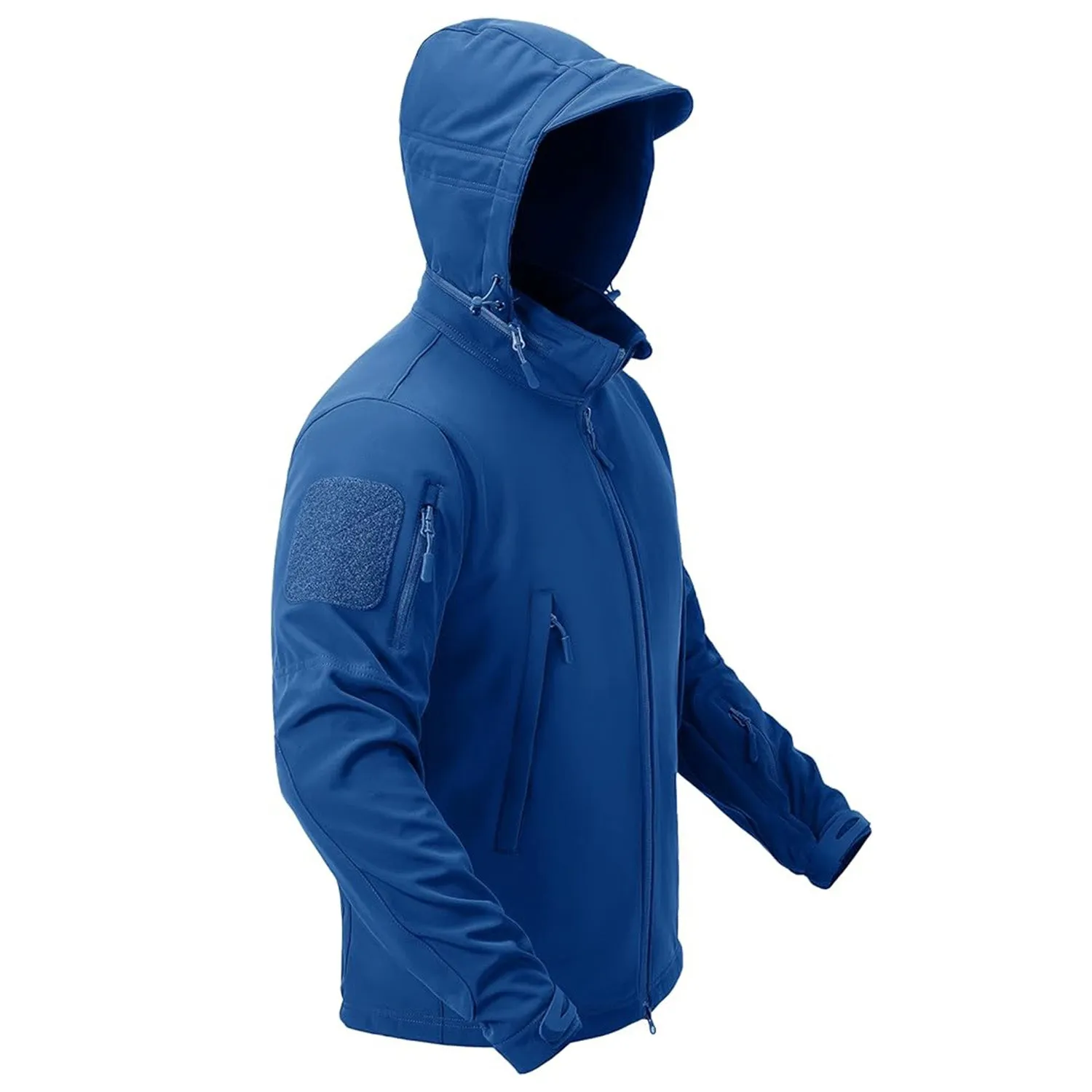 Men's Water Resistant Tactical Jacket - Fleece Lined Winter Coat