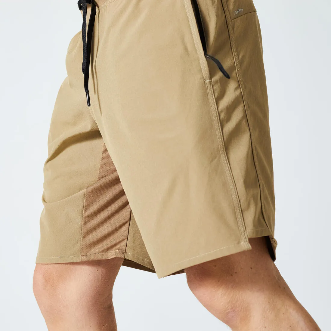 Men's Zip Pocket Breathable Fitness Shorts