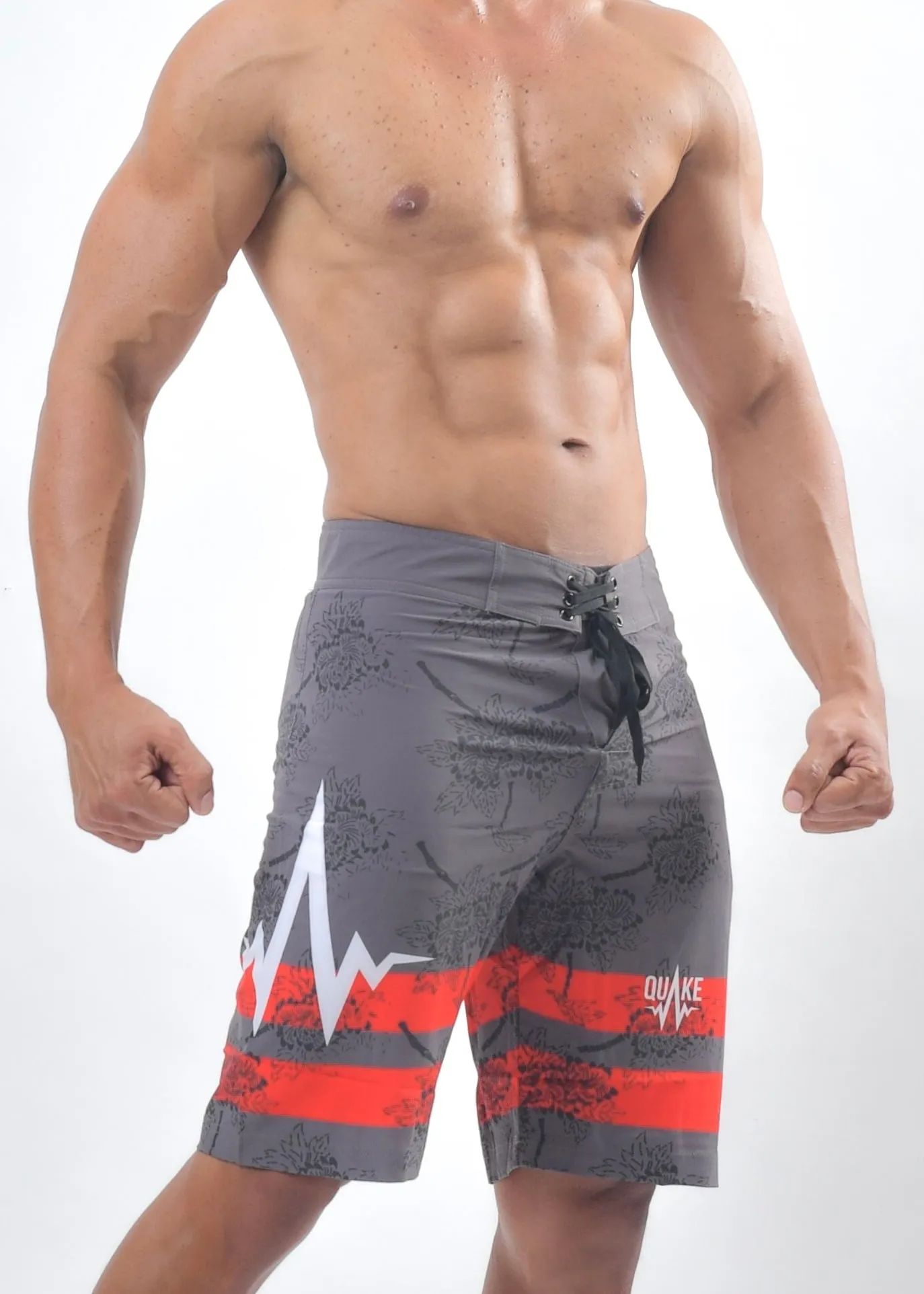 Mercury Rising Dark Grey Swimming Shorts