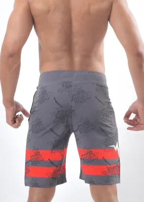 Mercury Rising Dark Grey Swimming Shorts