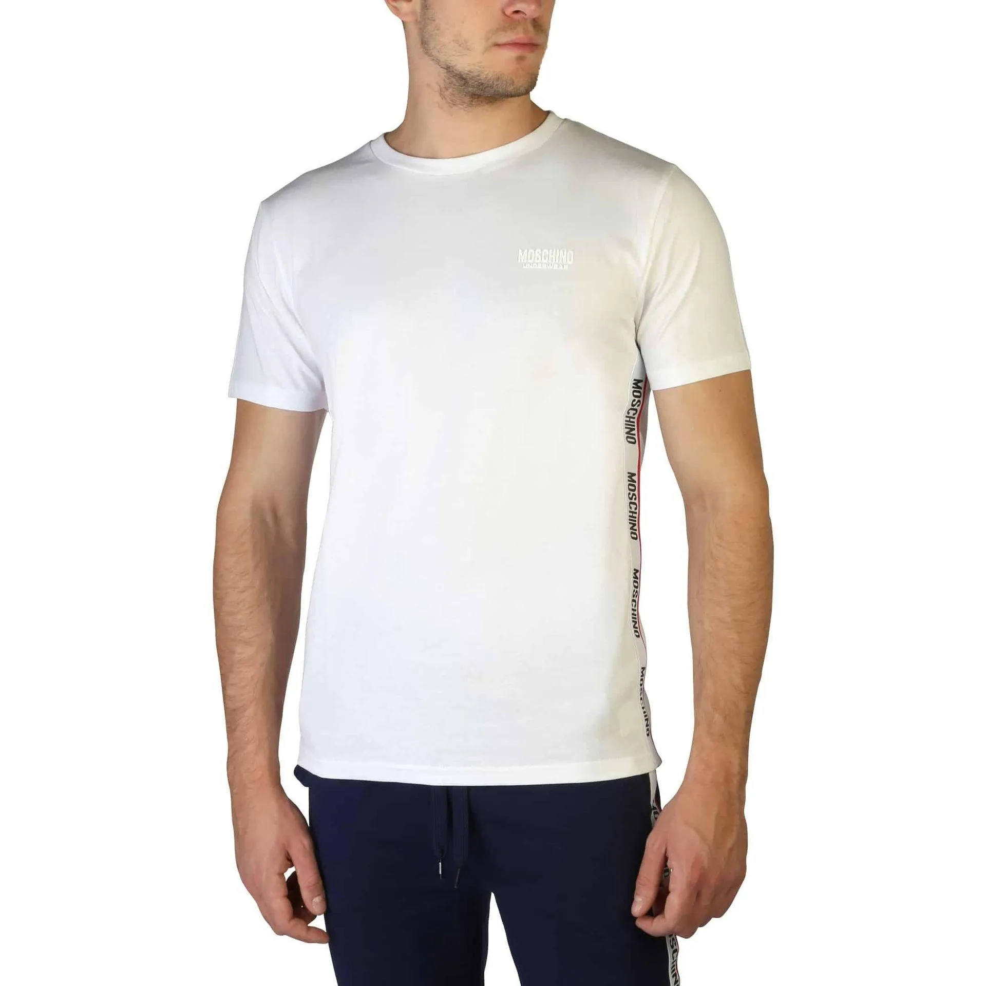 Moschino Men T-shirts - White Brand T-shirts