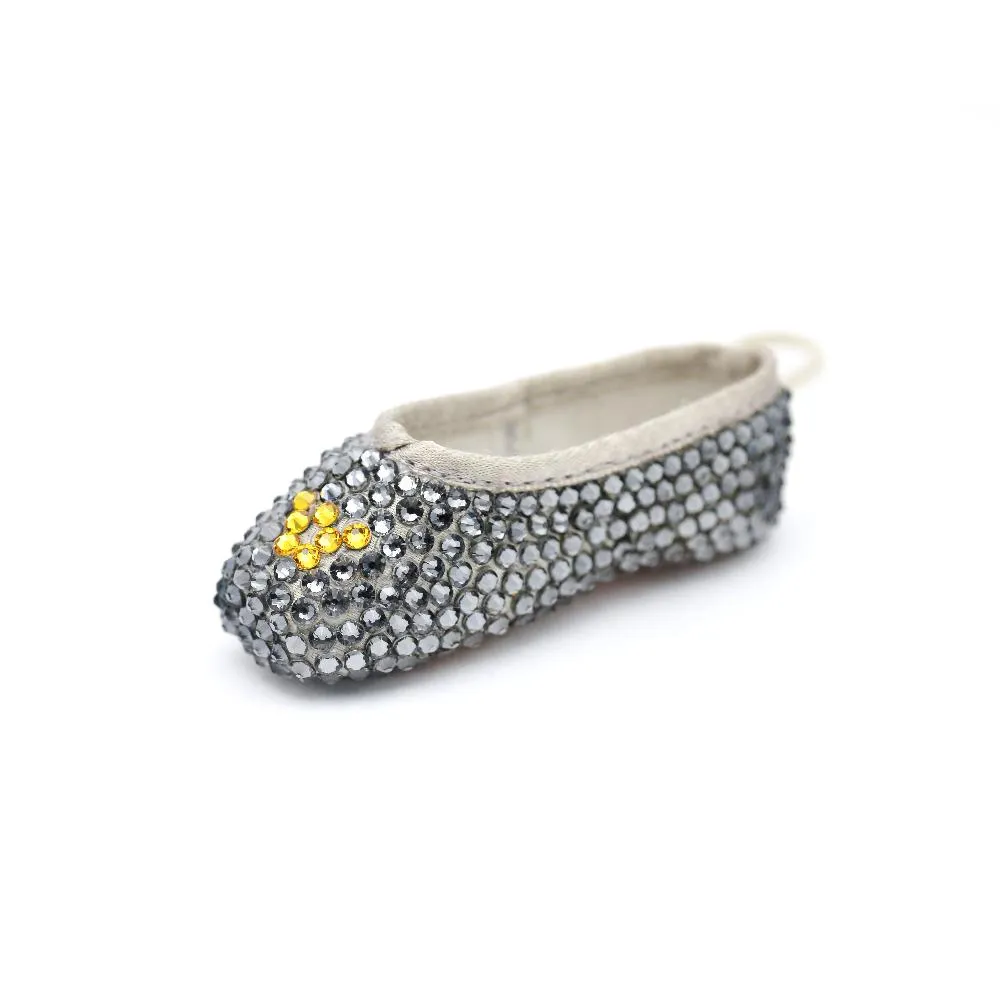 Mouse King Miniature Pointe Shoe from Nutcracker Set • Ornament, Key Chain or Bag Charm