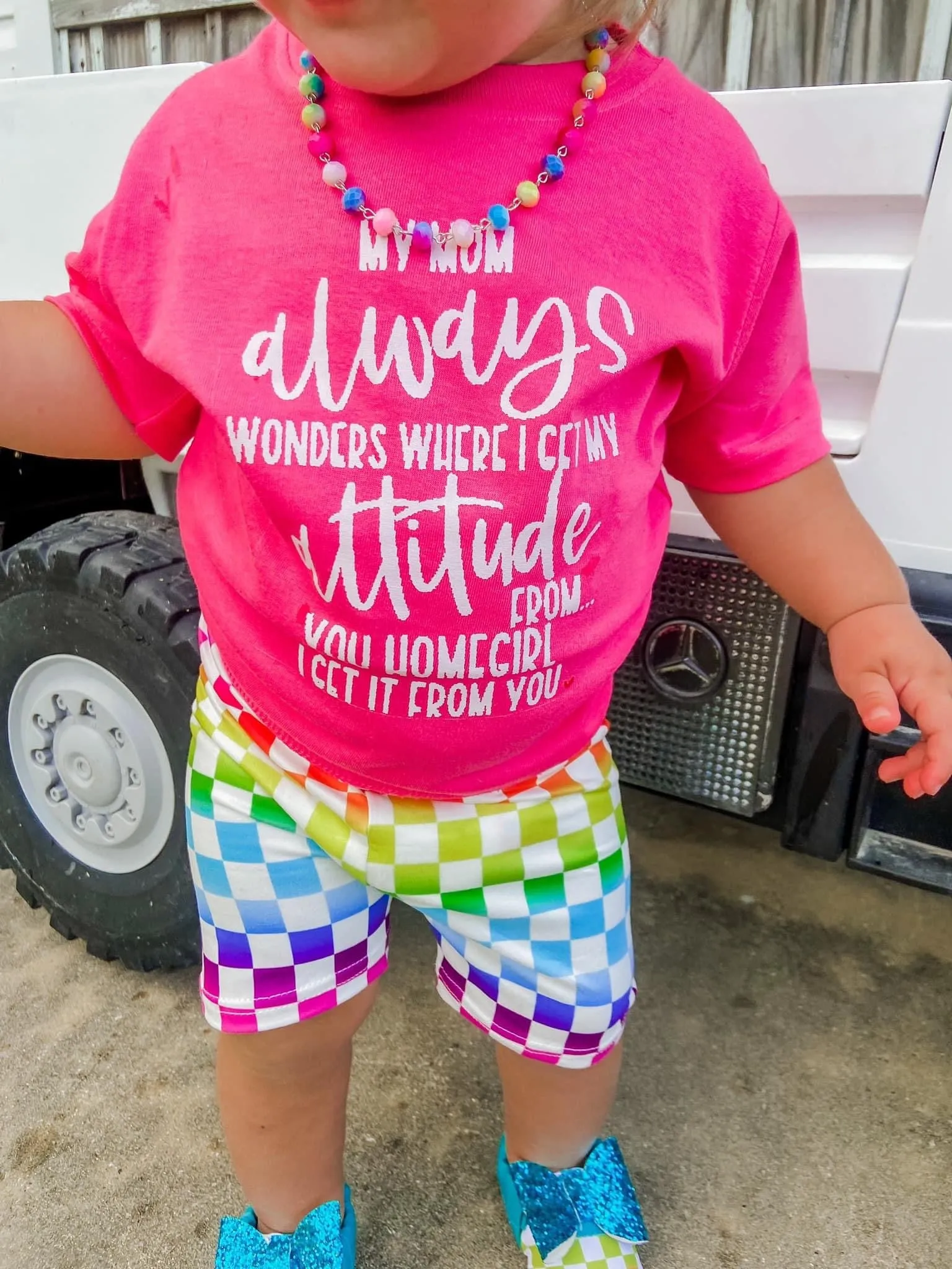 My Mom Always Wonders Where I Get My Attitude From T-Shirt