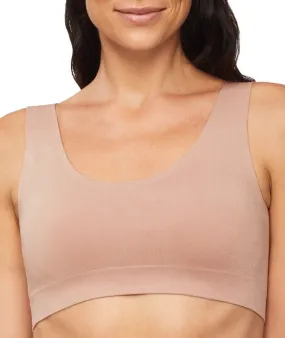 Nancy Ganz Bamboo Essentials Lined Bralette - Mahogany