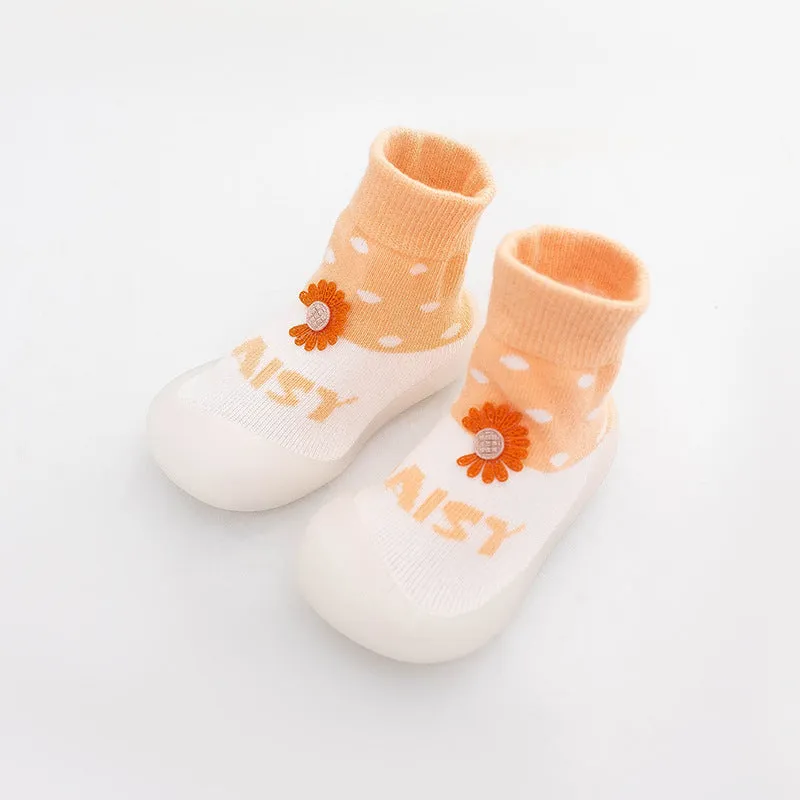 Non-Slip Baby Sock Shoes - Daisy