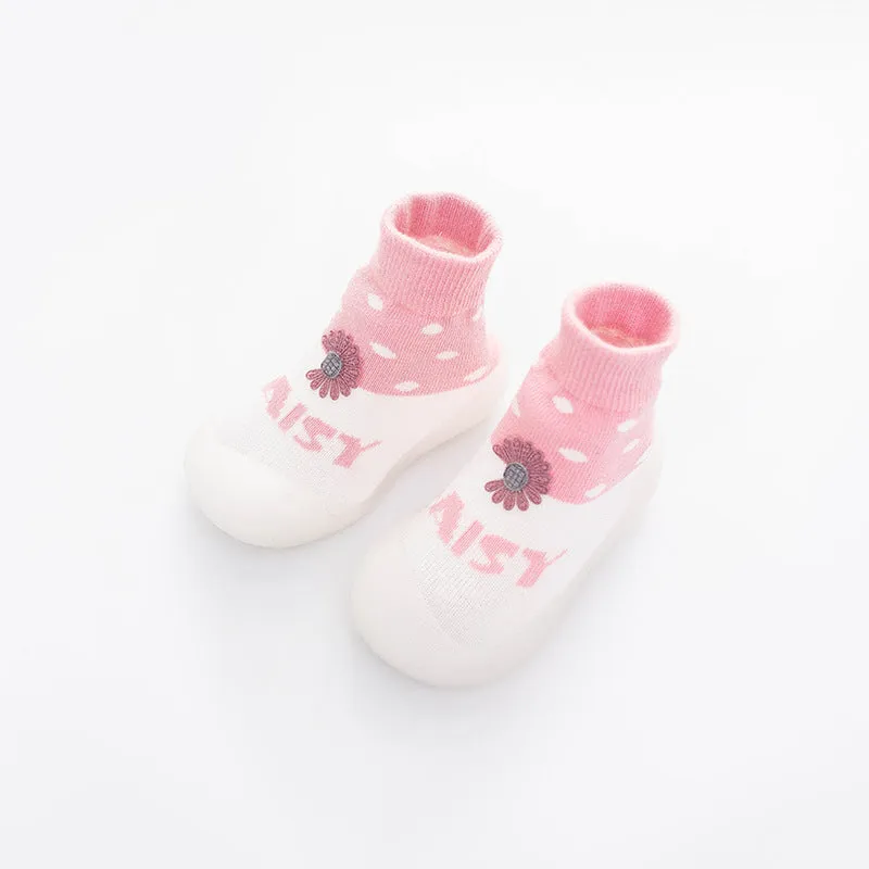Non-Slip Baby Sock Shoes - Daisy